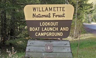 Camping near Blue River Retreat: Lookout Campground, Mckenzie Bridge, Oregon