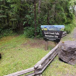 Public Campgrounds: Cavitt Creek Falls