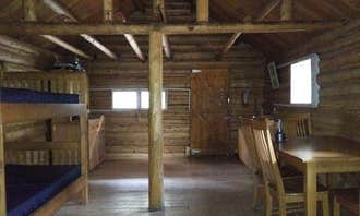 Camping near Deer Lodge KOA PERMANENTLY CLOSED : Racetrack Cabin, Philipsburg, Montana