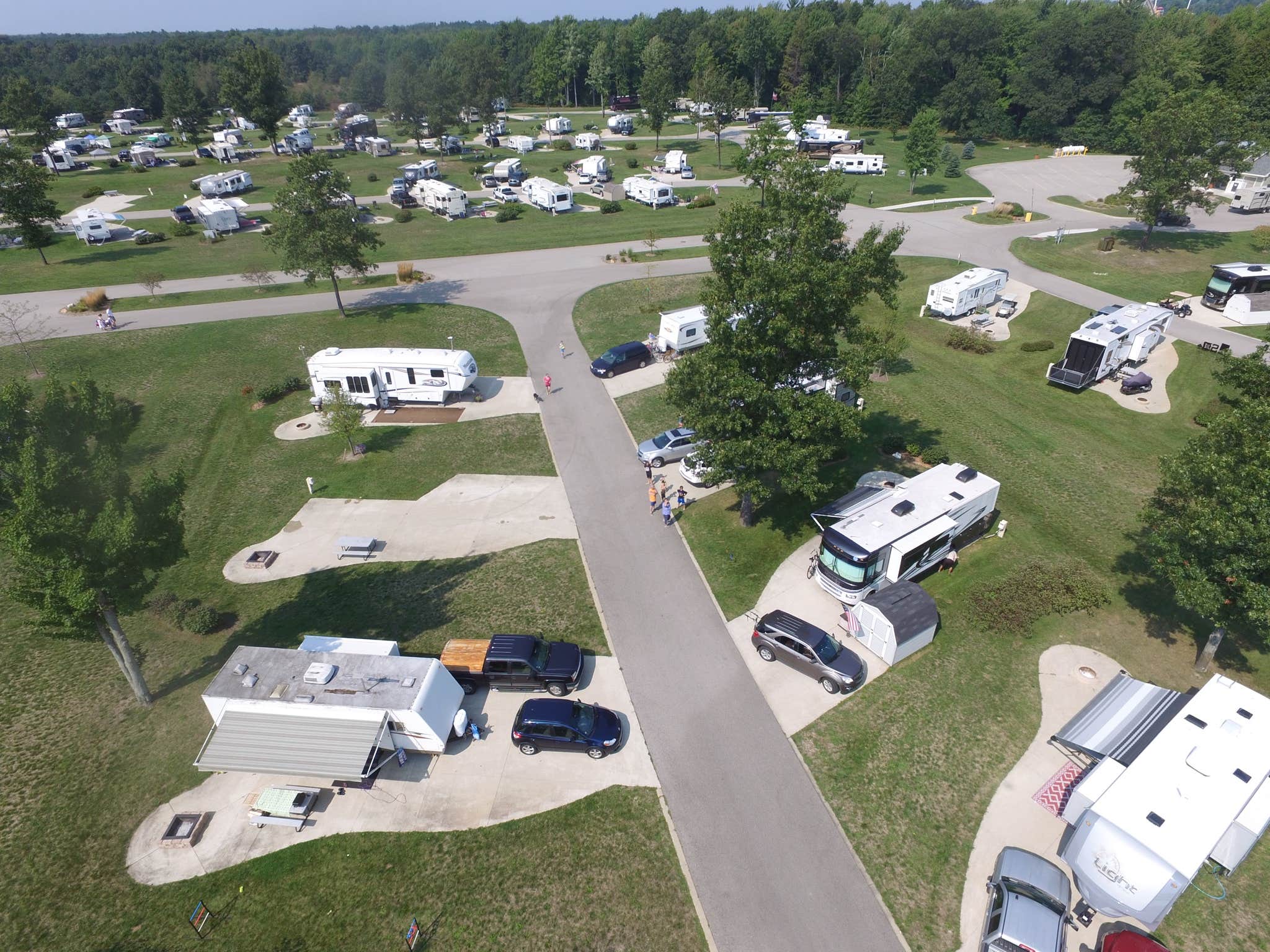 Casey N.'s photo of rv camping at Duck Creek RV Resort near West Olive, MI