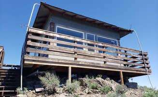 The Dyrt's photo of a cabin at Hager Mountain Lookout near Fort Rock, OR