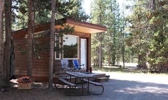 Camping near Grant Village Campground — Yellowstone National Park: Headwaters Campground at Flagg Ranch — John D. Rockefeller, Jr., Memorial Parkway, Moran, Wyoming