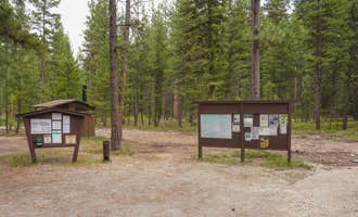 Camping near Deep Creek: Rombo Campground, Conner, Montana