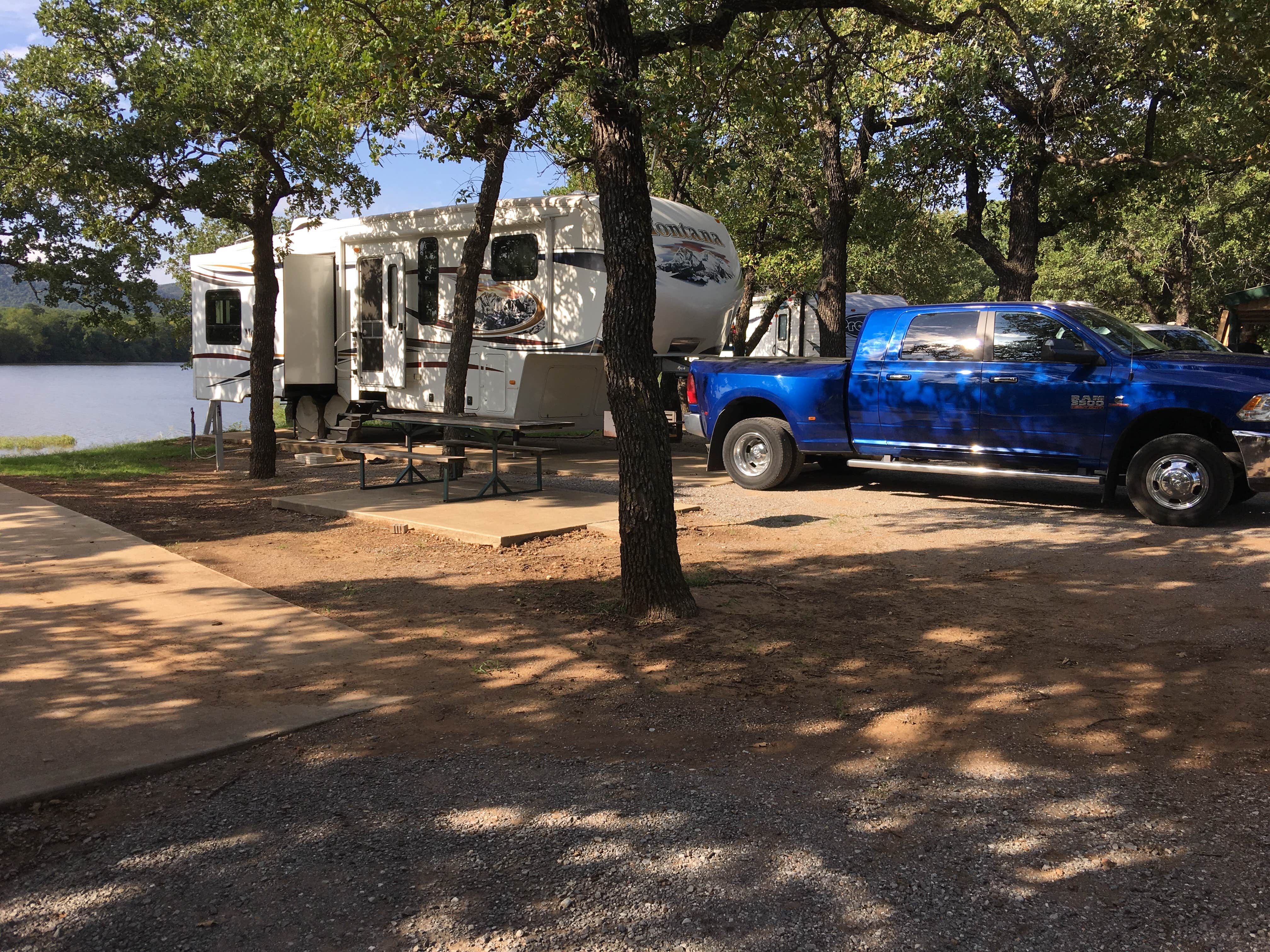 Mary Lou N.'s photo of rv camping at Robinson's Landing Campground near Fort Sill, OK