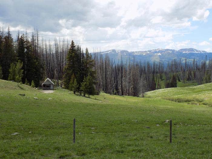 Camper submitted image from West Fork Cabin (s Of Ennis) - 4