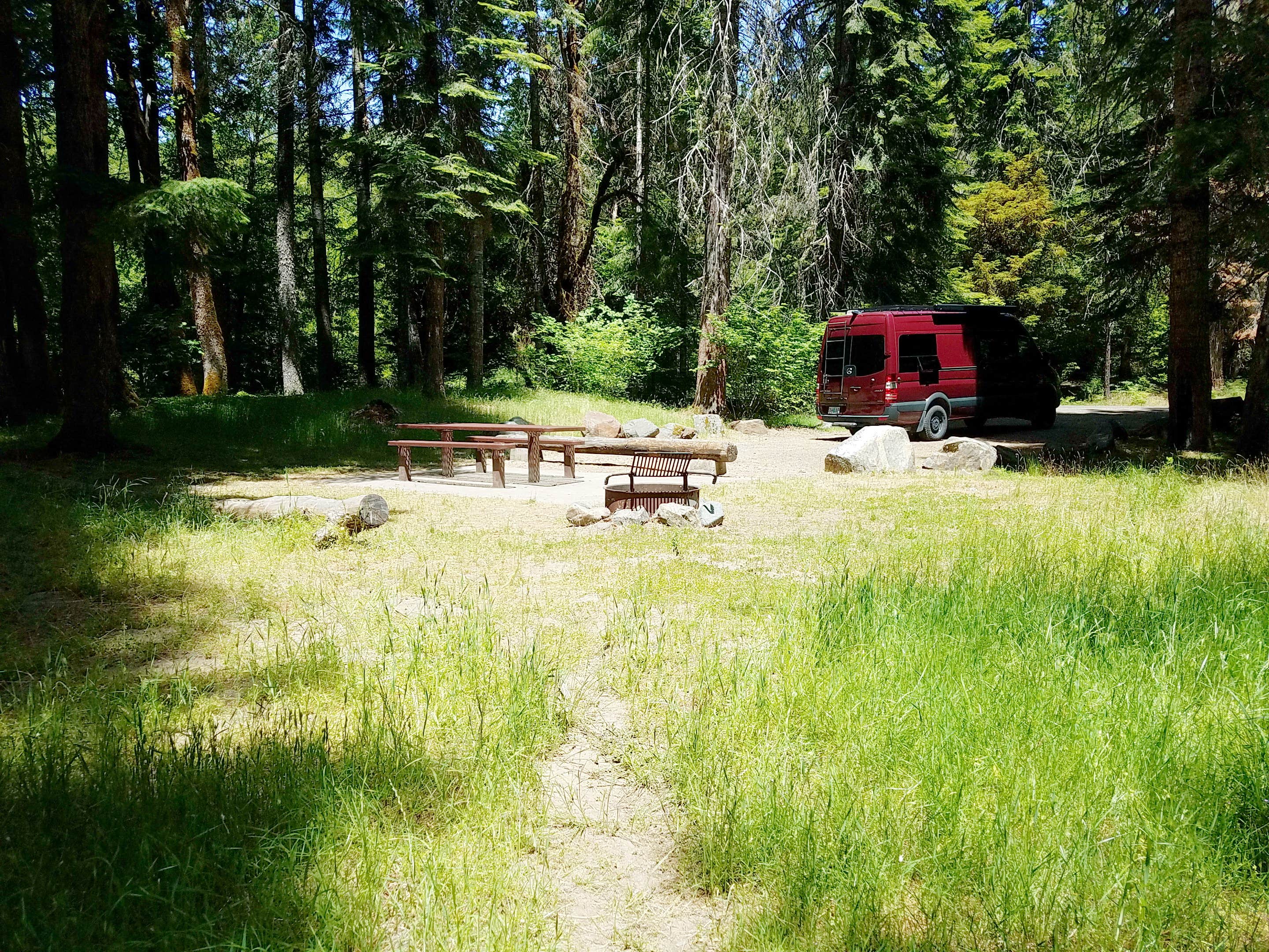 Camper-submitted photo at Elderberry Flats Campground near Roseburg, OR