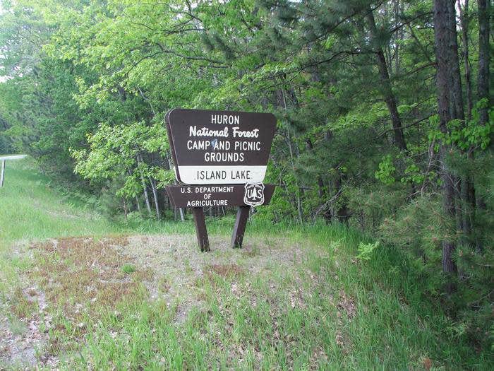 Camper submitted image from Island Lake (MI) — Huron Manistee National Forests - 1