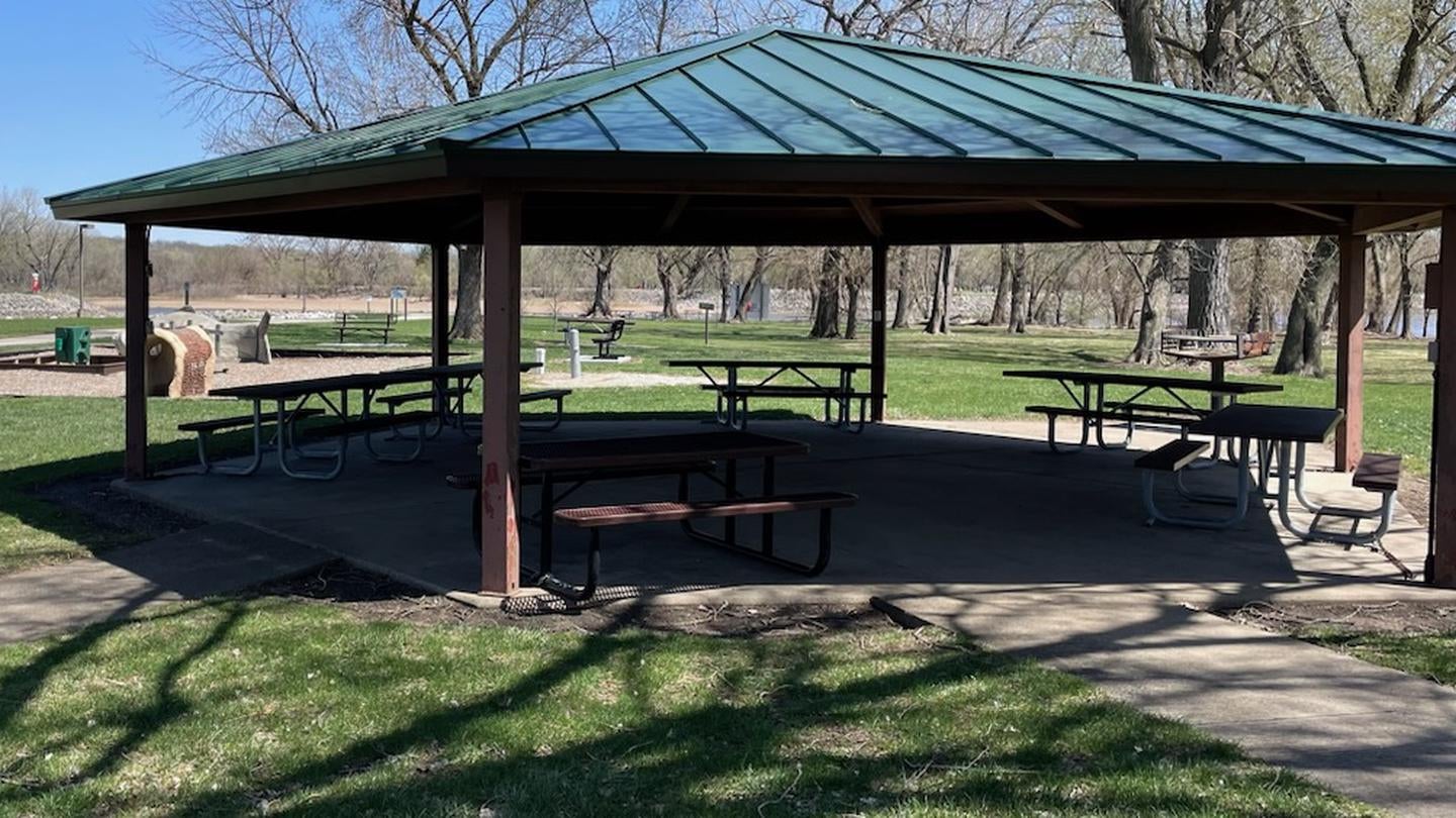 Camper submitted image from North Overlook Picnic Shelter (IA) - 1