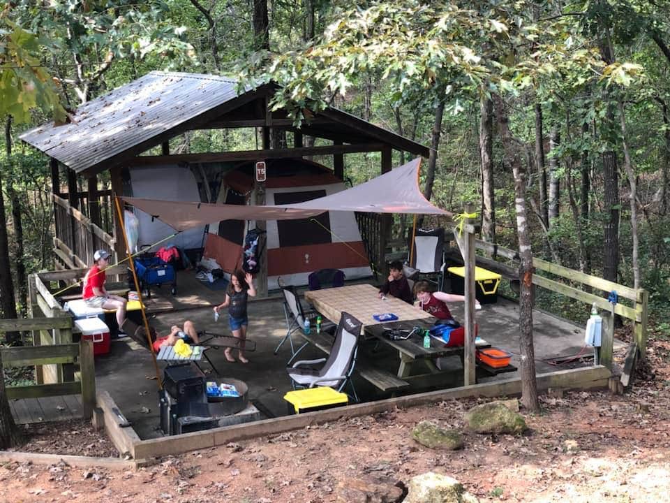 Camper submitted image from Victoria Bryant State Park Campground - 4