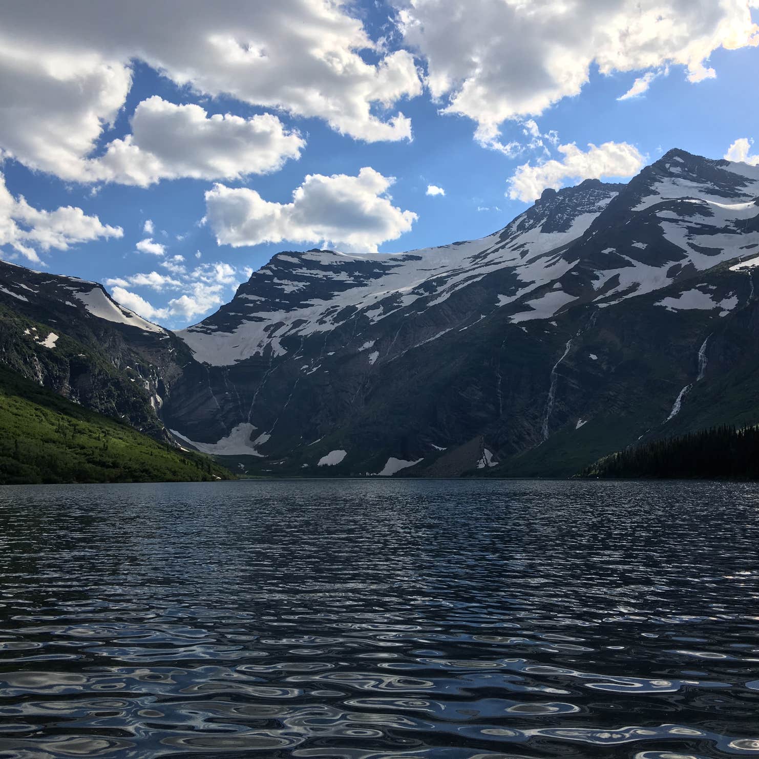 Gunsight Lake Wilderness Campsite — Glacier National Park Siyeh Bend, MT