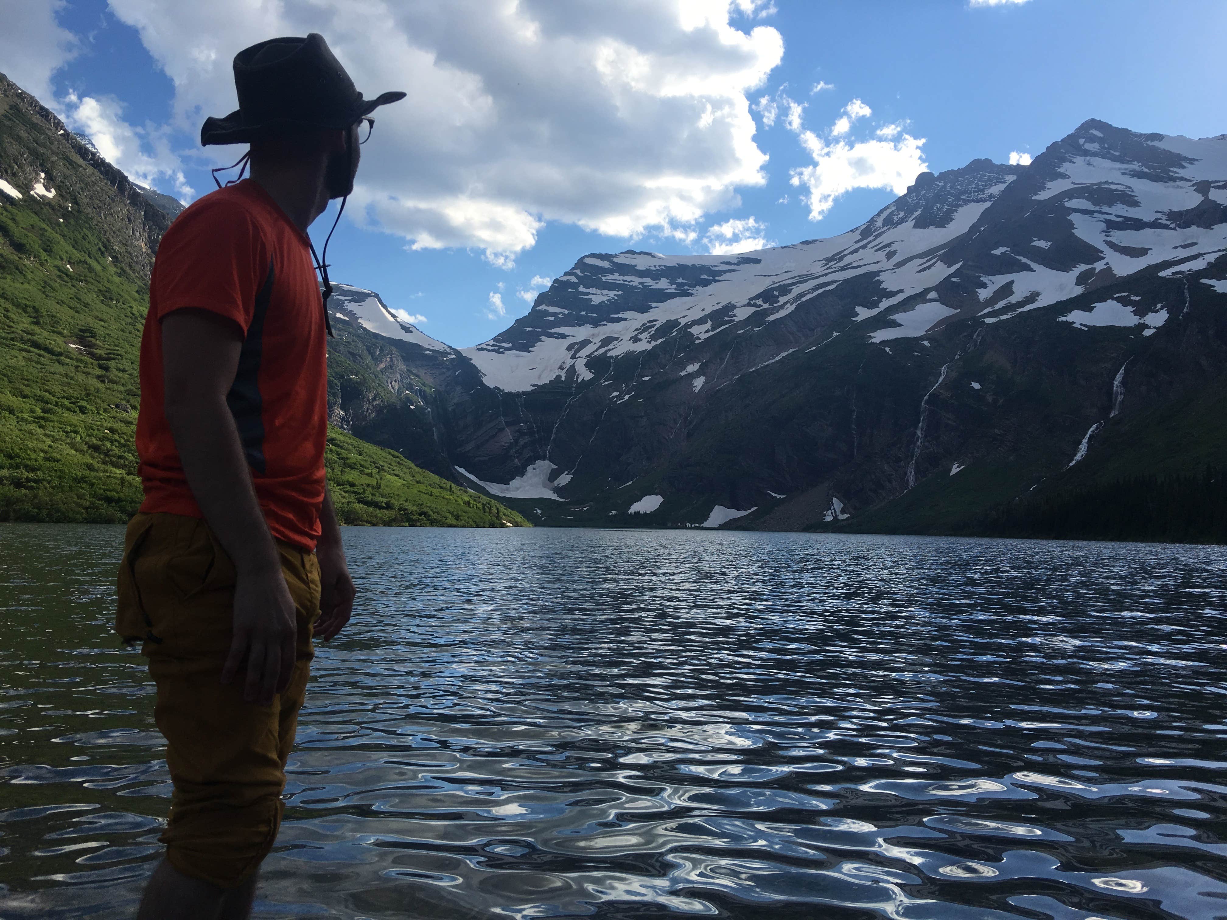 Gunsight Lake Wilderness Campsite — Glacier National Park Siyeh Bend, MT