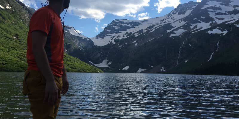 Camper submitted image from Gunsight Lake Wilderness Campsite — Glacier National Park