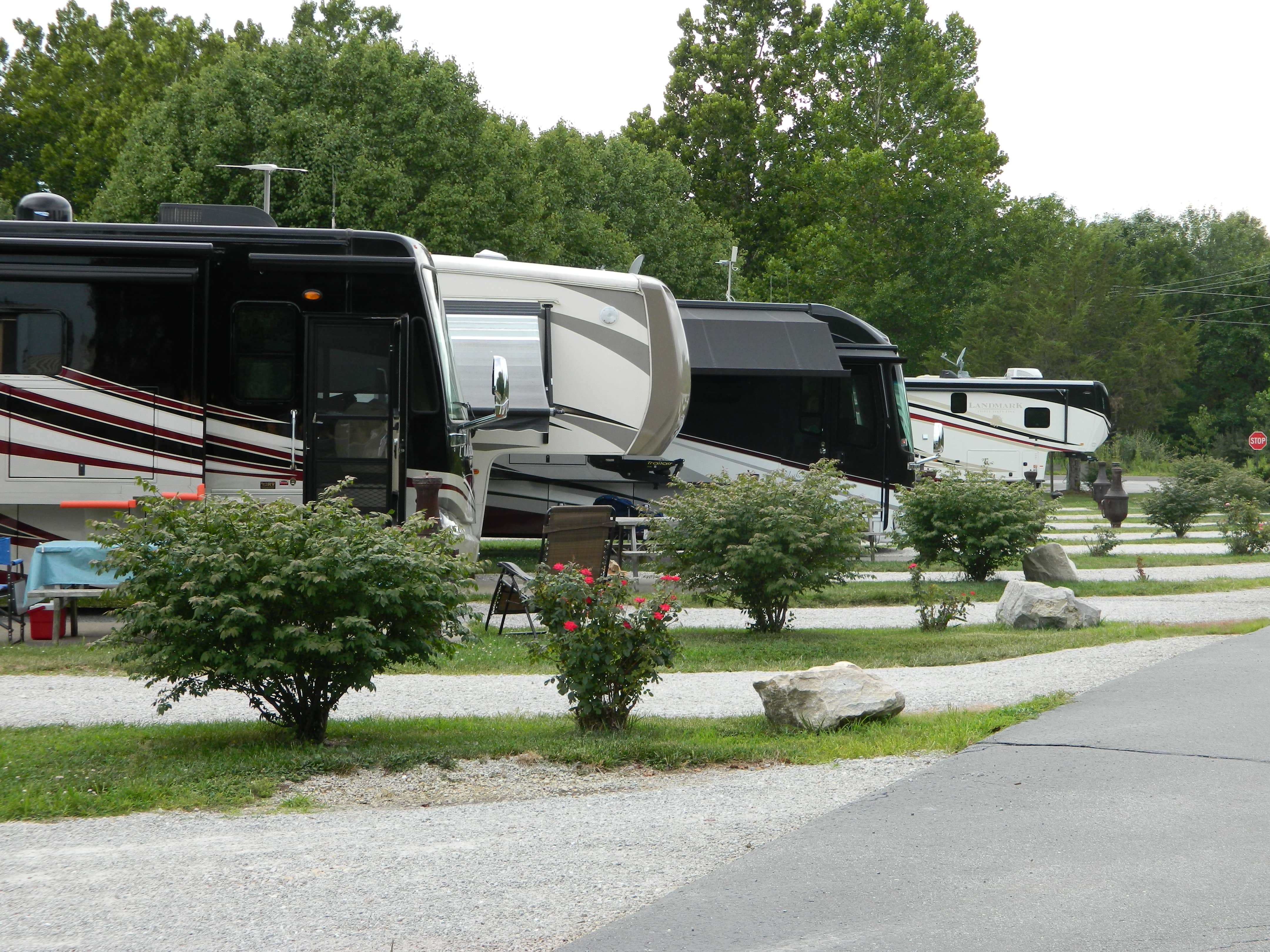 Cottonwoods RV  P.'s photo of rv camping at Cottonwoods RV Park & Campground near Sturgeon, MO