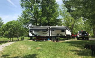 April L.'s photo of camping with pets at The Villages RV Park at Turning Stone near Cazenovia, NY