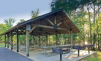 Camping near TheFastingFarm: Kings Mountain Point Picnic Pavilion (NC), Badin, North Carolina
