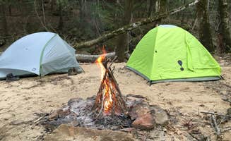 Asher K.'s photo of tent camping at Sipsey Wilderness - Trail 200 Campsites near Addison, AL