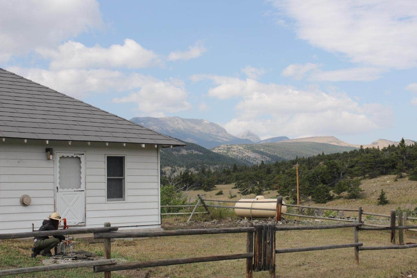 Camper submitted image from Ear Mountain Cabin — Helena Lewis And Clark National Forest - 2