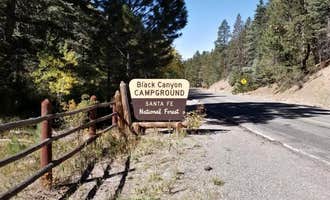 Camping near Hyde Memorial State Park Campground: Black Canyon Campground, Tesuque, New Mexico
