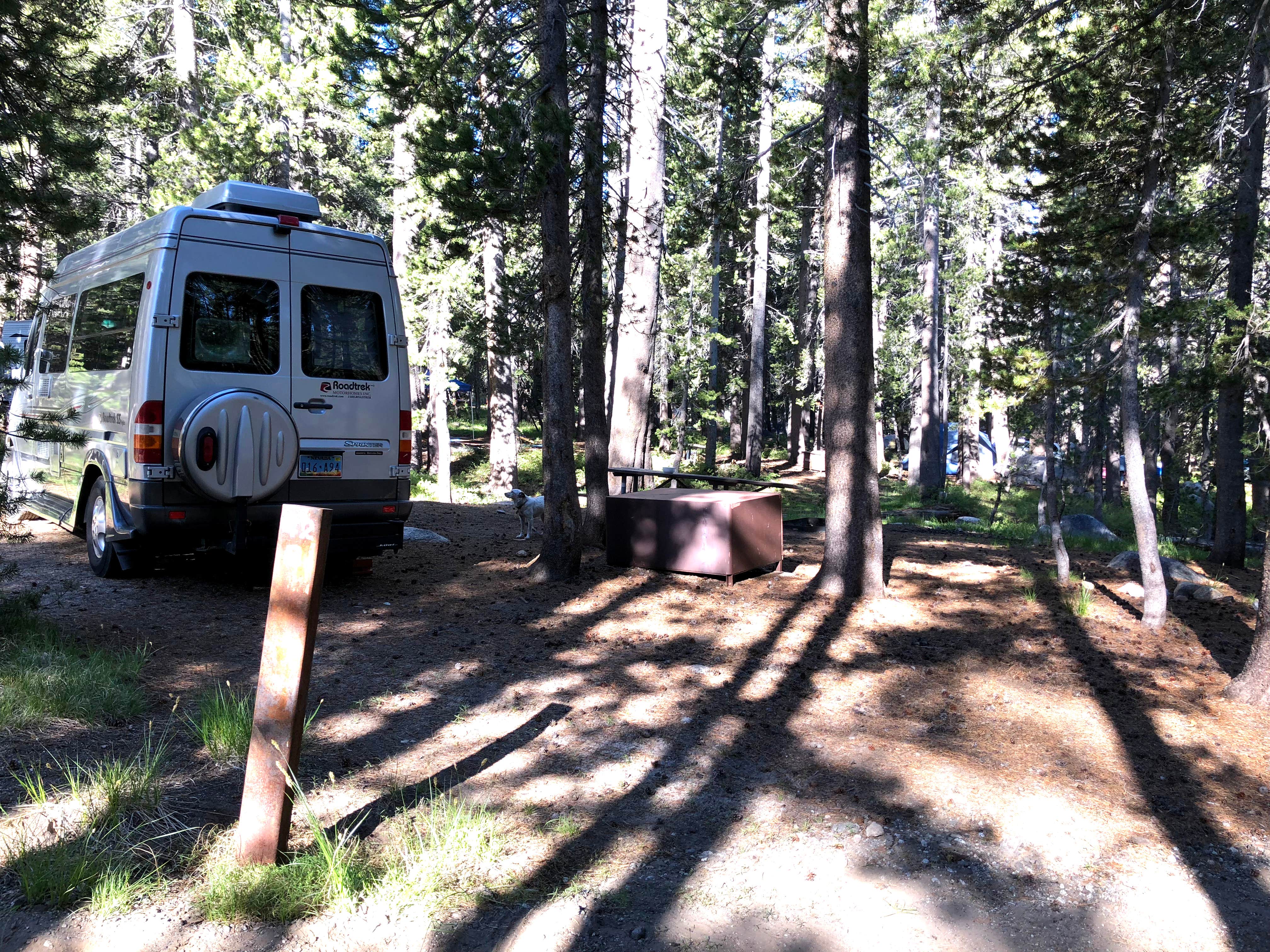 Corinna B.'s photo of rv camping at Tuolumne Meadows Campground — Yosemite National Park near Lee Vining, CA