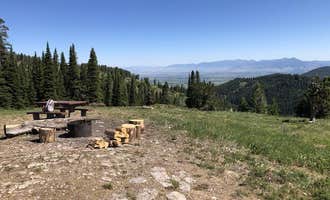 Camping near Moose Creek Group Site: Little Bear Cabin, Gallatin Gateway, Montana