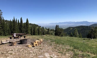 Camping near Garnet Mountain Fire Lookout: Little Bear Cabin, Gallatin Gateway, Montana