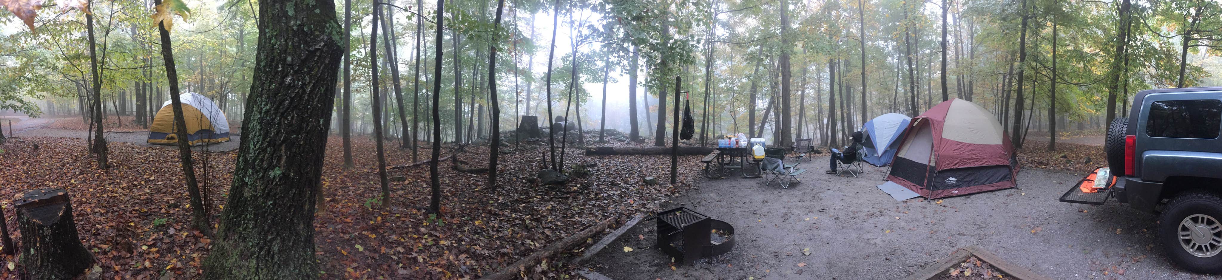 Camper-submitted photo at Houck - Cunningham Falls State Park near Rouzerville, PA