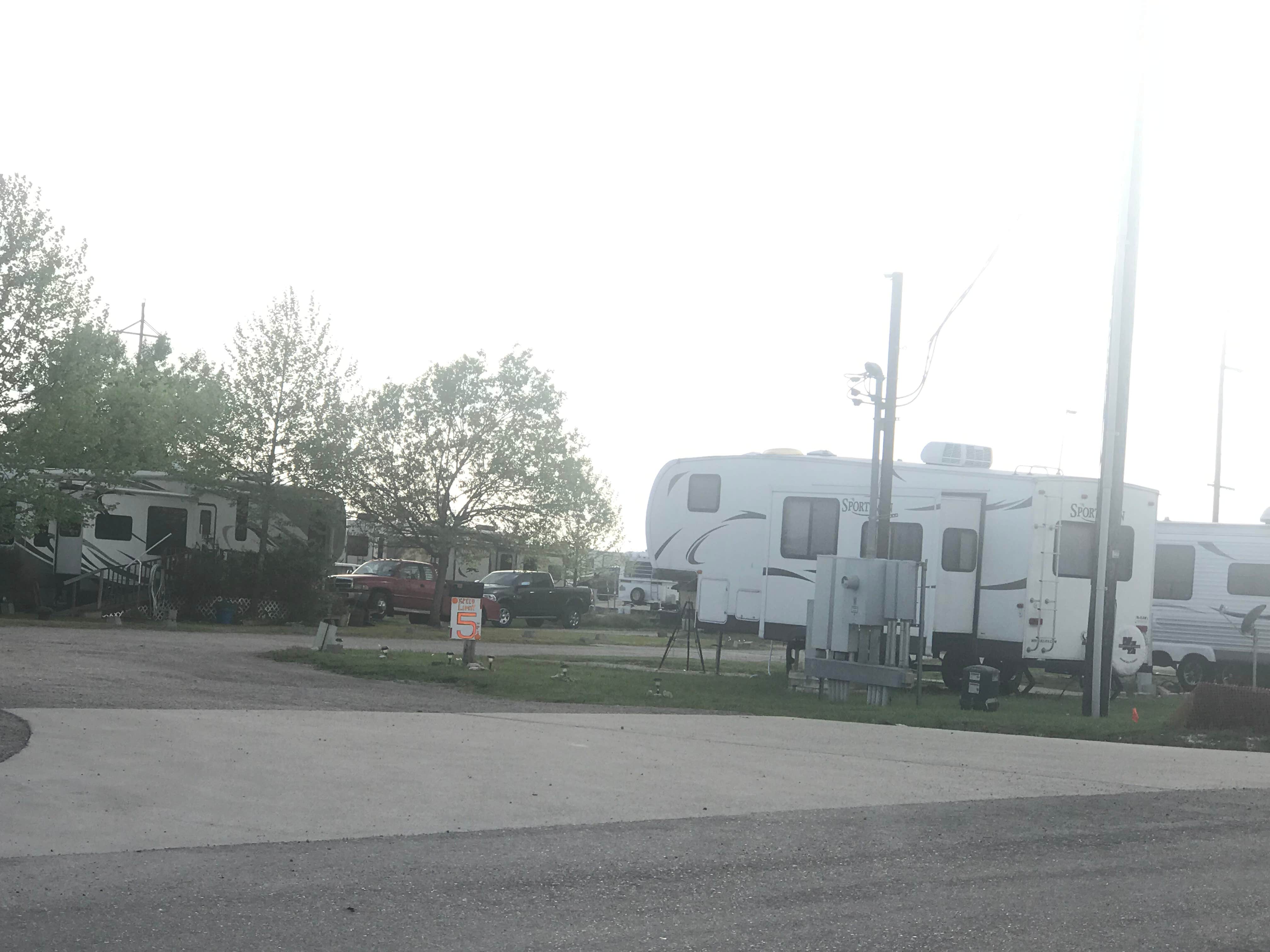 Crystal C.'s photo of rv camping at Park Luckys RV near Belton, TX