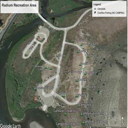 Public Campgrounds: Radium Recreation Site