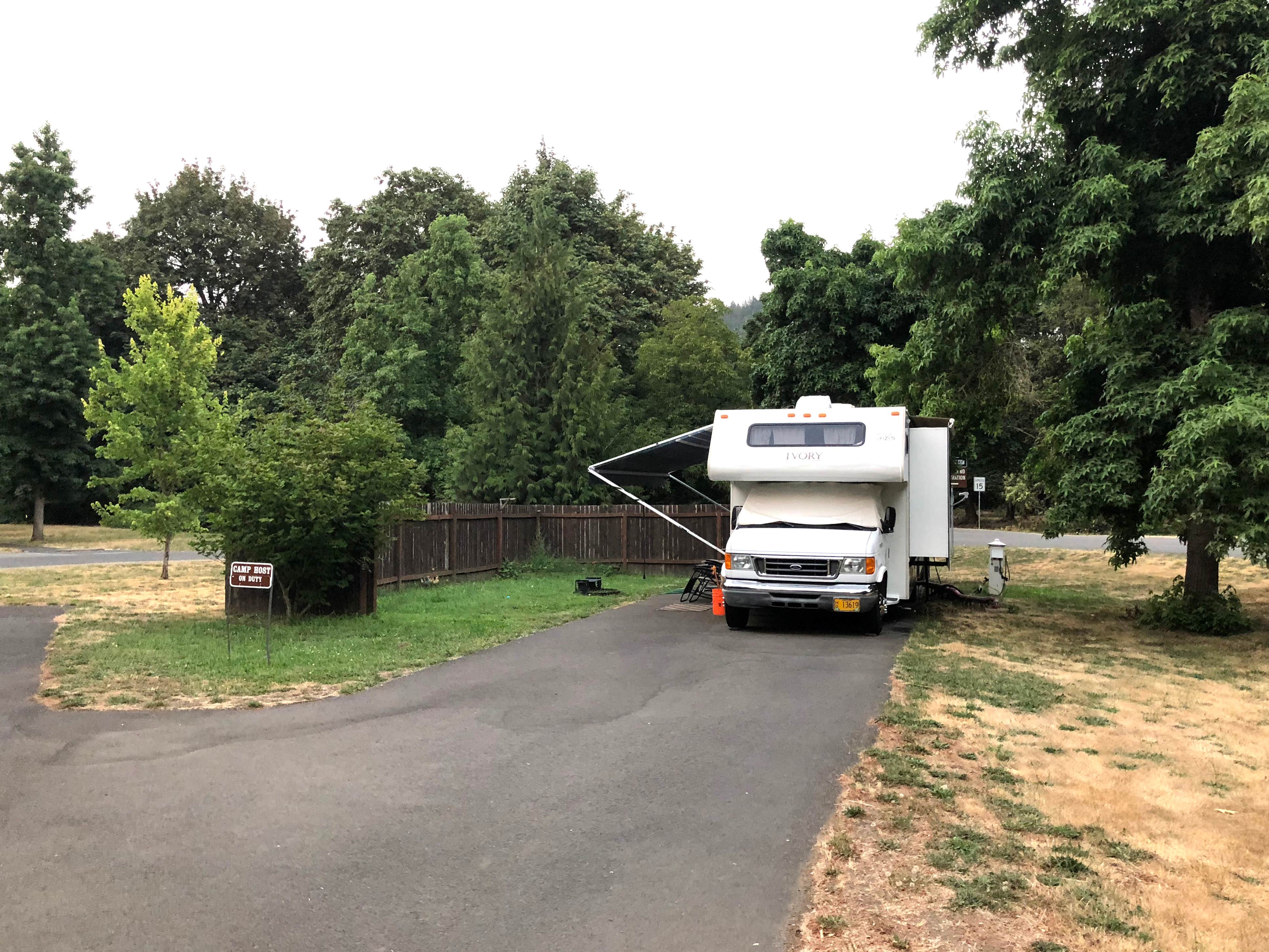 Brian C.'s photo of rv camping at Armitage Park & Campground - a Lane County Park near East Springfield, OR