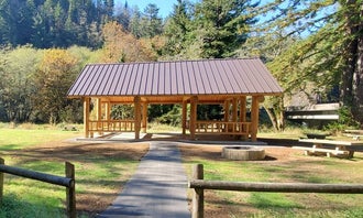Camping near Rivers Edge RV Park: Castle Rock Group Campground, Pacific City, Oregon