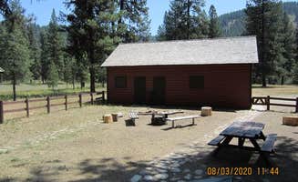 The Dyrt's photo of a cabin at Barber Flat Cabin near Fairfield, ID