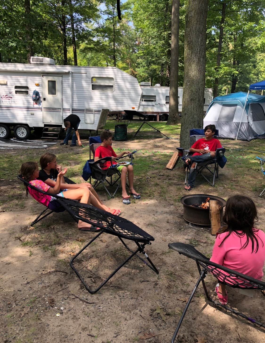 Julie N.'s photo of rv camping at Dune Town Camp Resort near Mears, MI