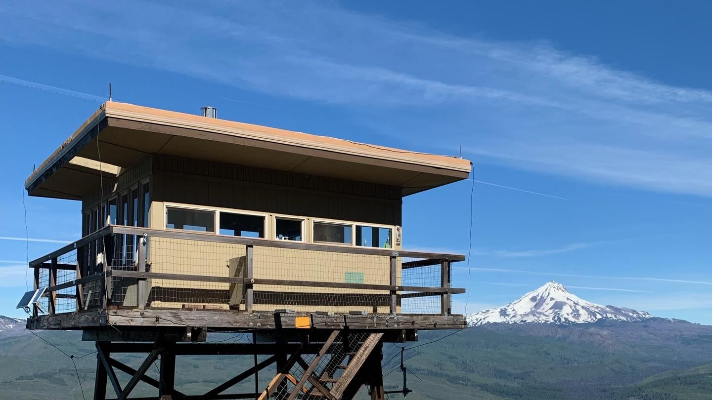 Camper submitted image from Green Ridge Lookout Tower - 4