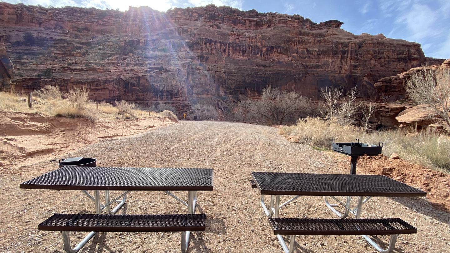Camper submitted image from Hunter Canyon Campground - 1