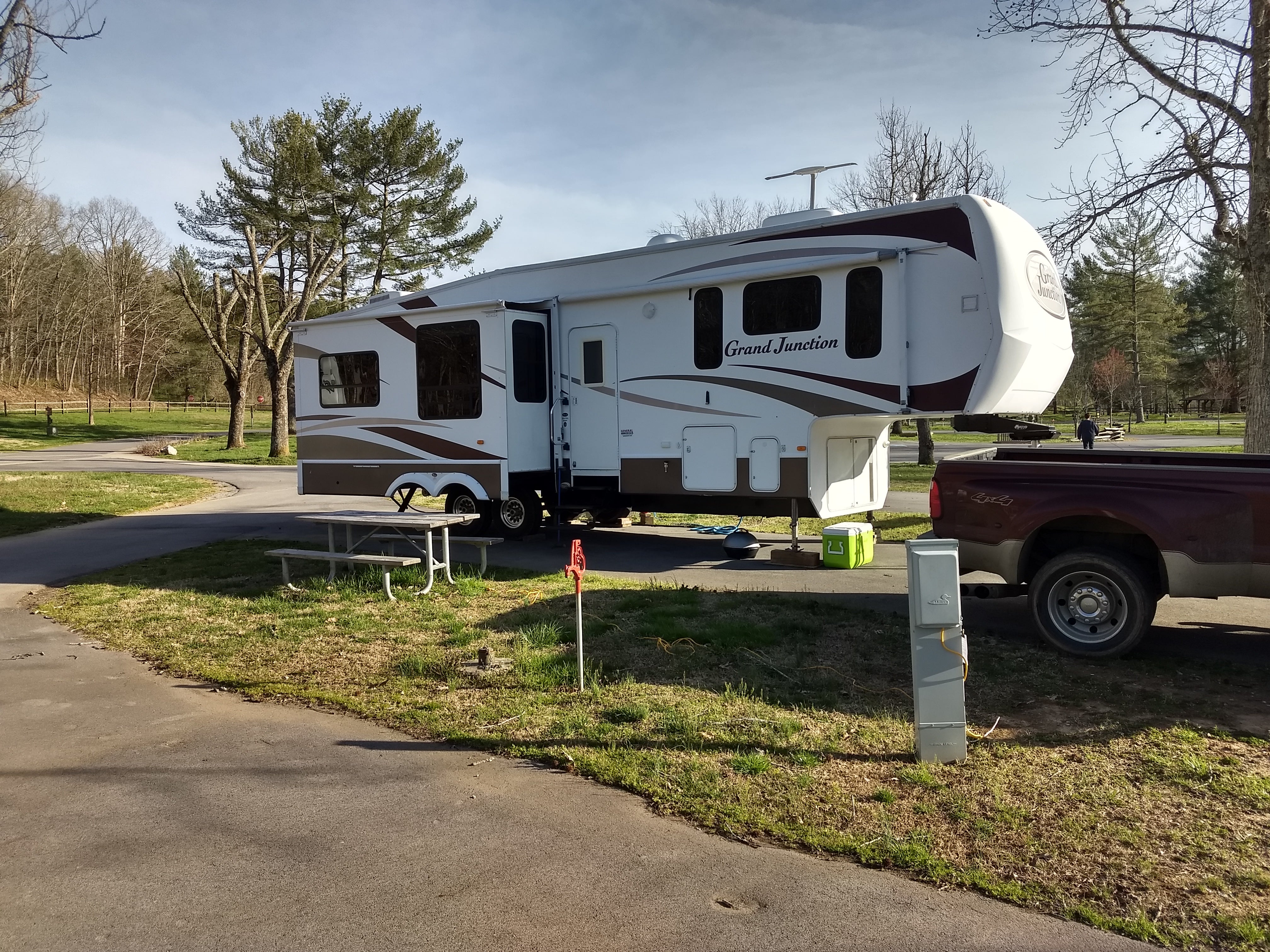Camper submitted image from Davy Crockett Birthplace State Park Campground - 5