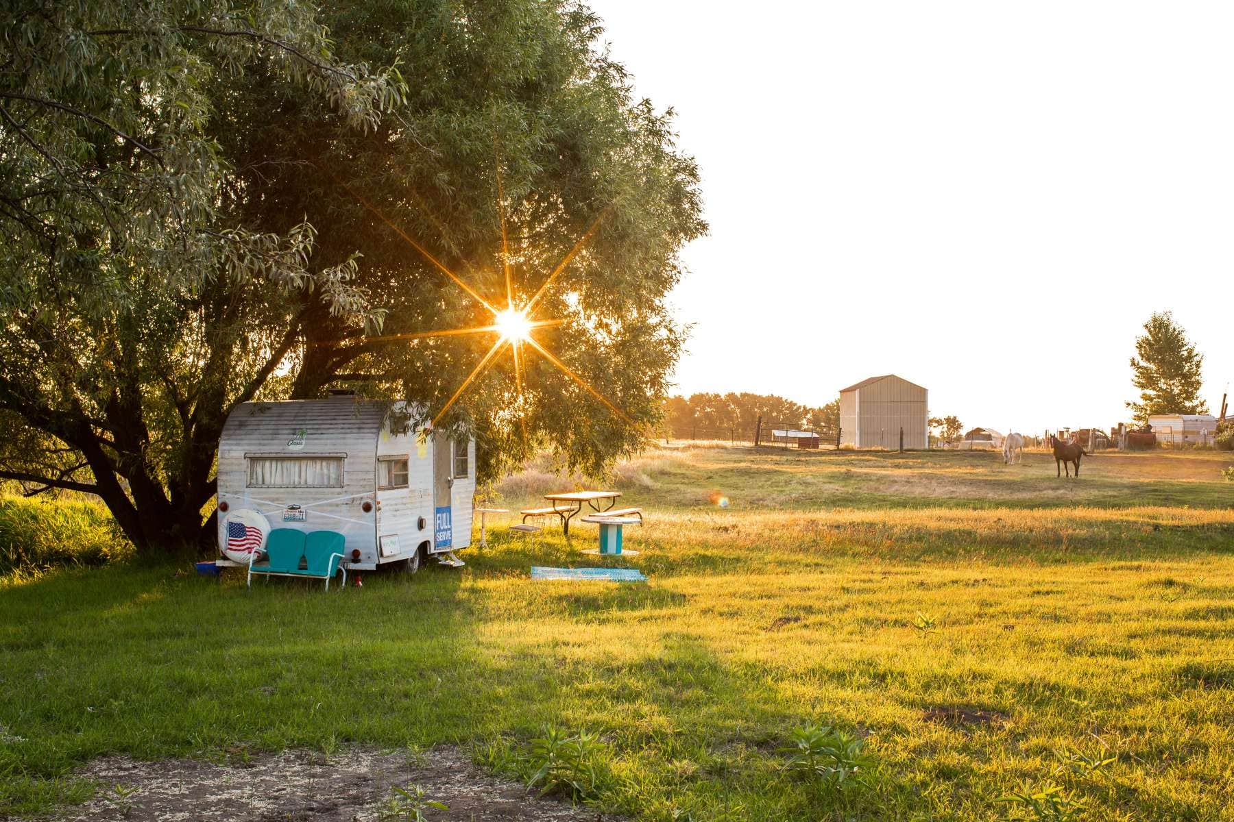 Rachael J.'s photo of rv camping at Willow Creek Retreat near Sprague, WA