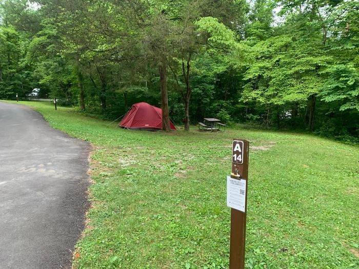 Camper submitted image from Wilderness Road State Park Campground - 2