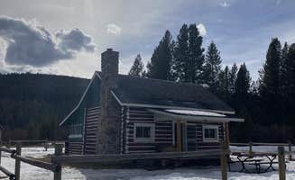 The Dyrt's photo of a cabin at West Fork Of Rock Creek Cabin near Corvallis, MT
