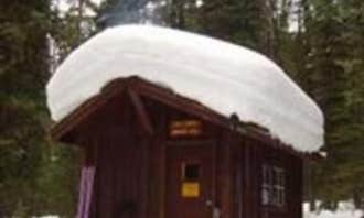 Camping near Hyalite Pavilion: Fox Creek Cabin, Gallatin Gateway, Montana