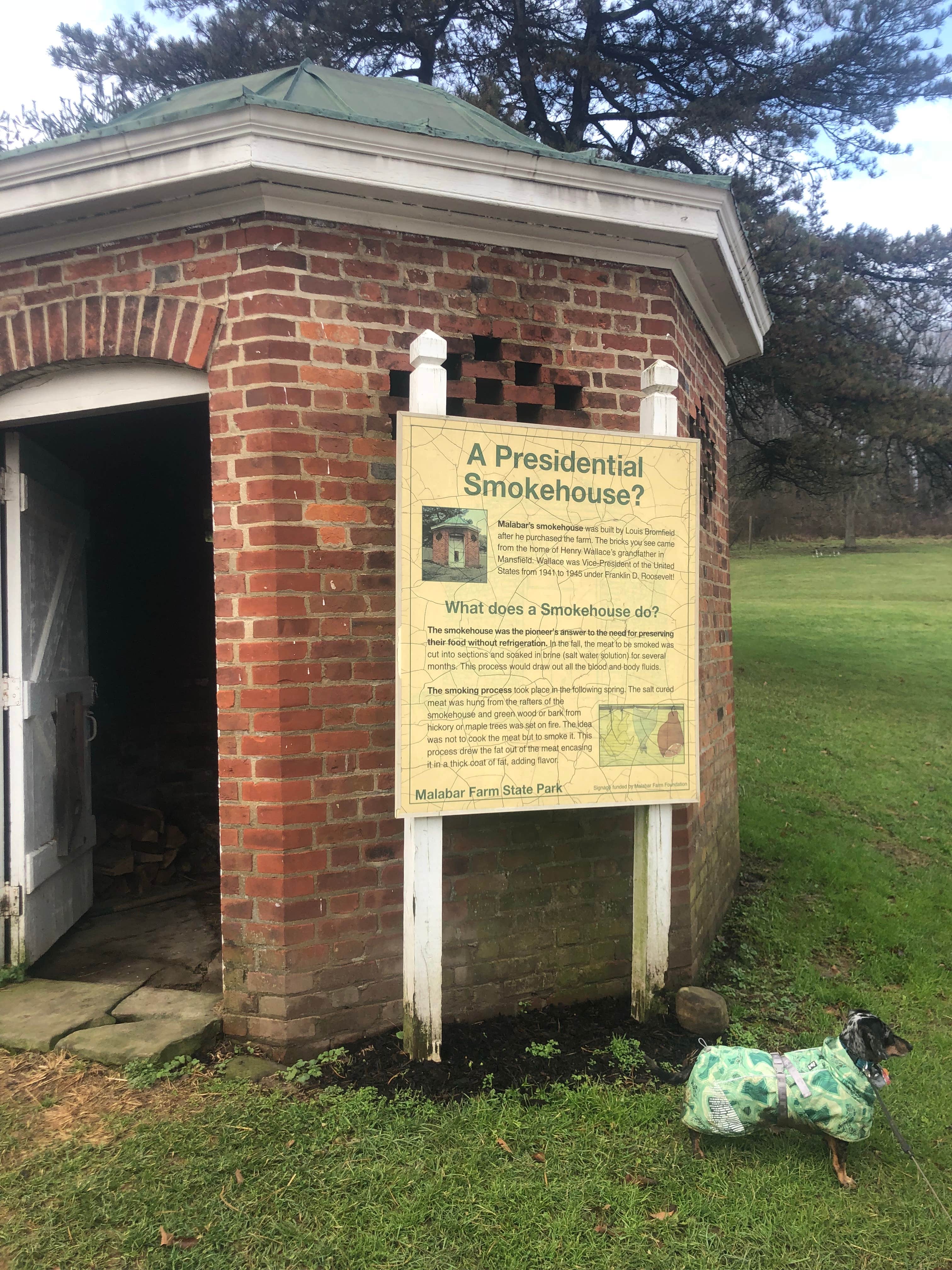 Shelly S.'s photo of camping with pets at Malabar Farm State Park Campground near Galena, OH