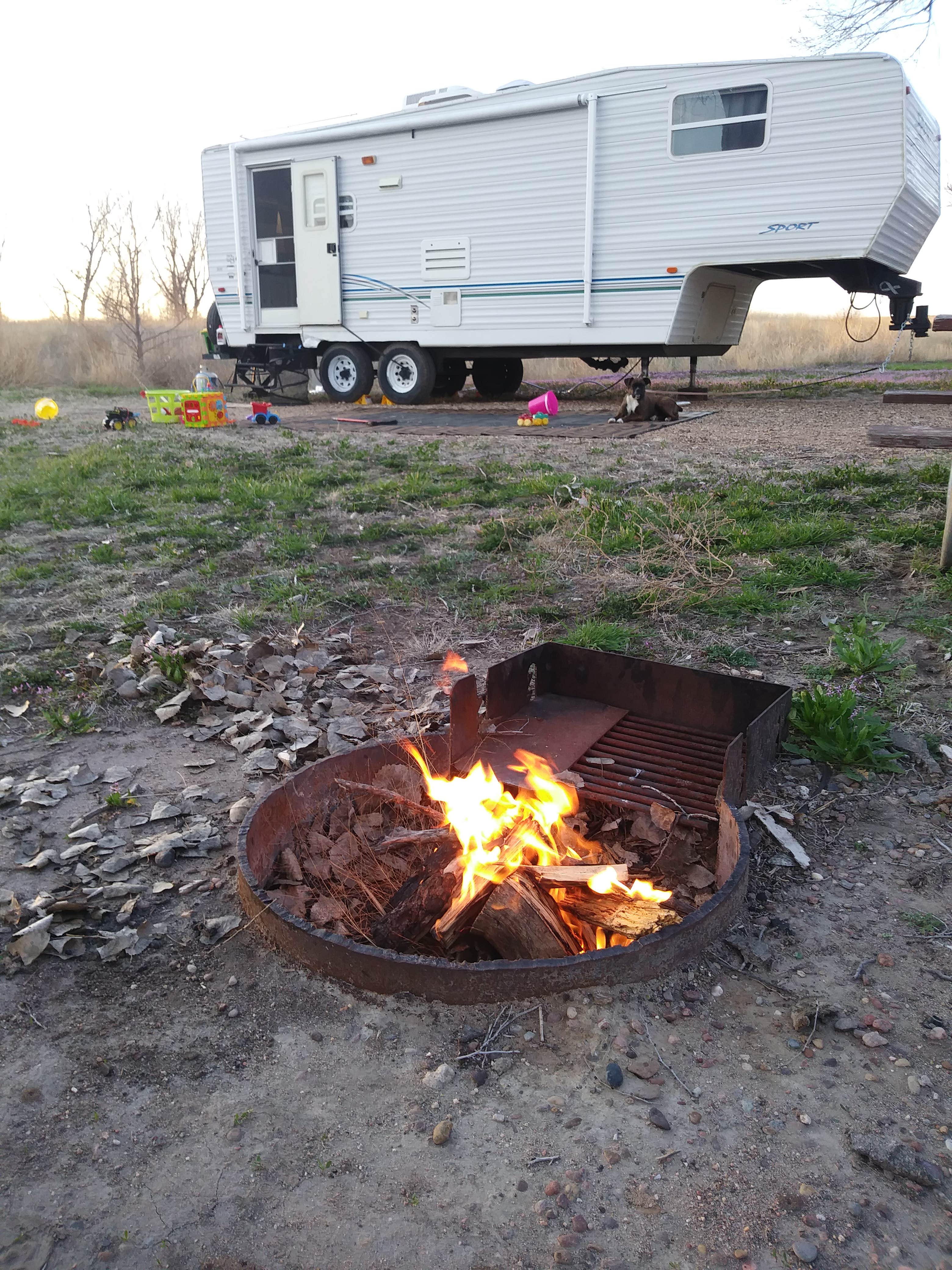 Camper-submitted photo at Meade State Park Campground near Meade, KS