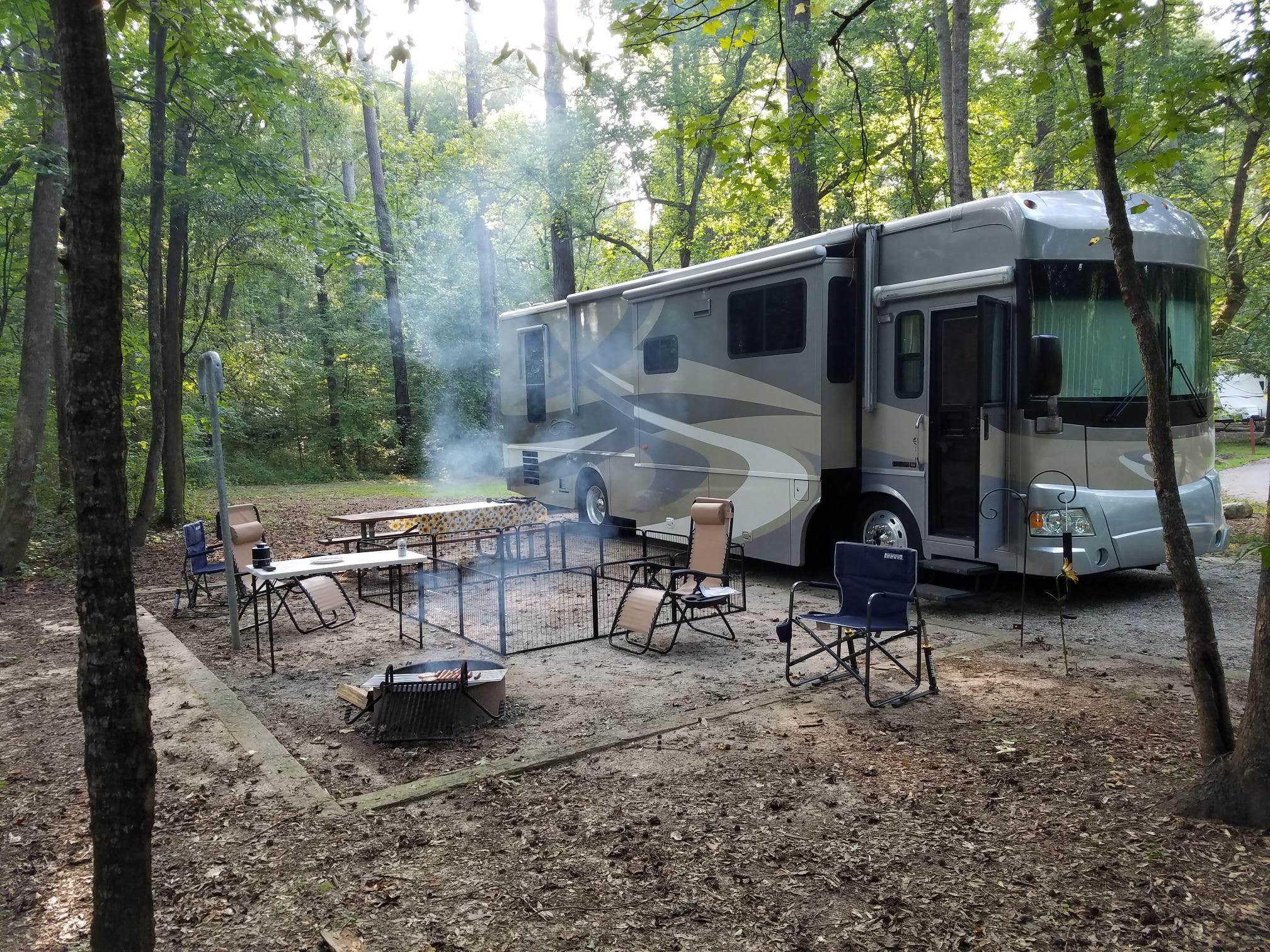 Bryan D.'s photo of rv camping at High Falls State Park Campground near Mansfield, GA