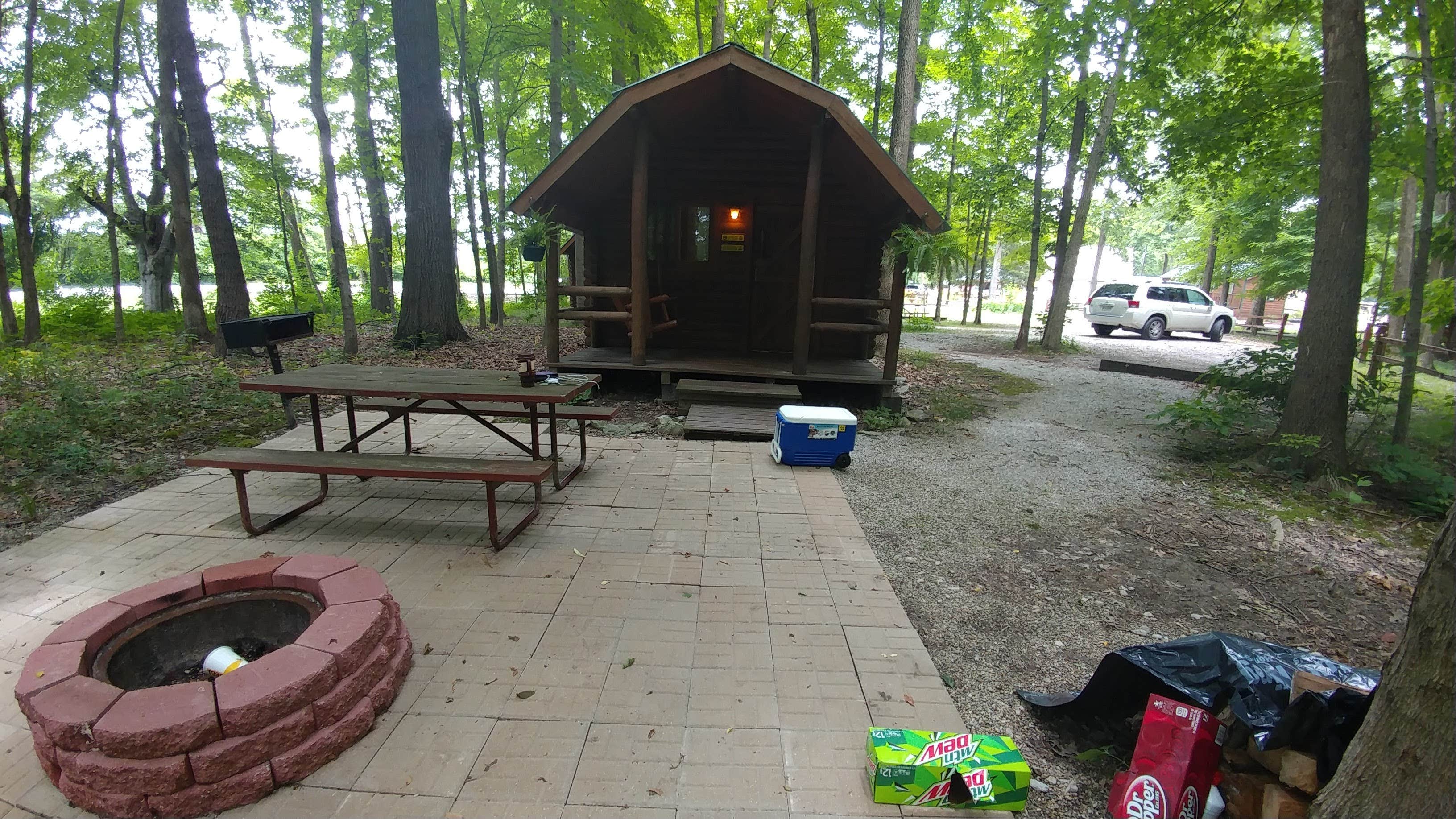 Camper-submitted photo at Terre Haute Campground near Cecil M. Harden Lake