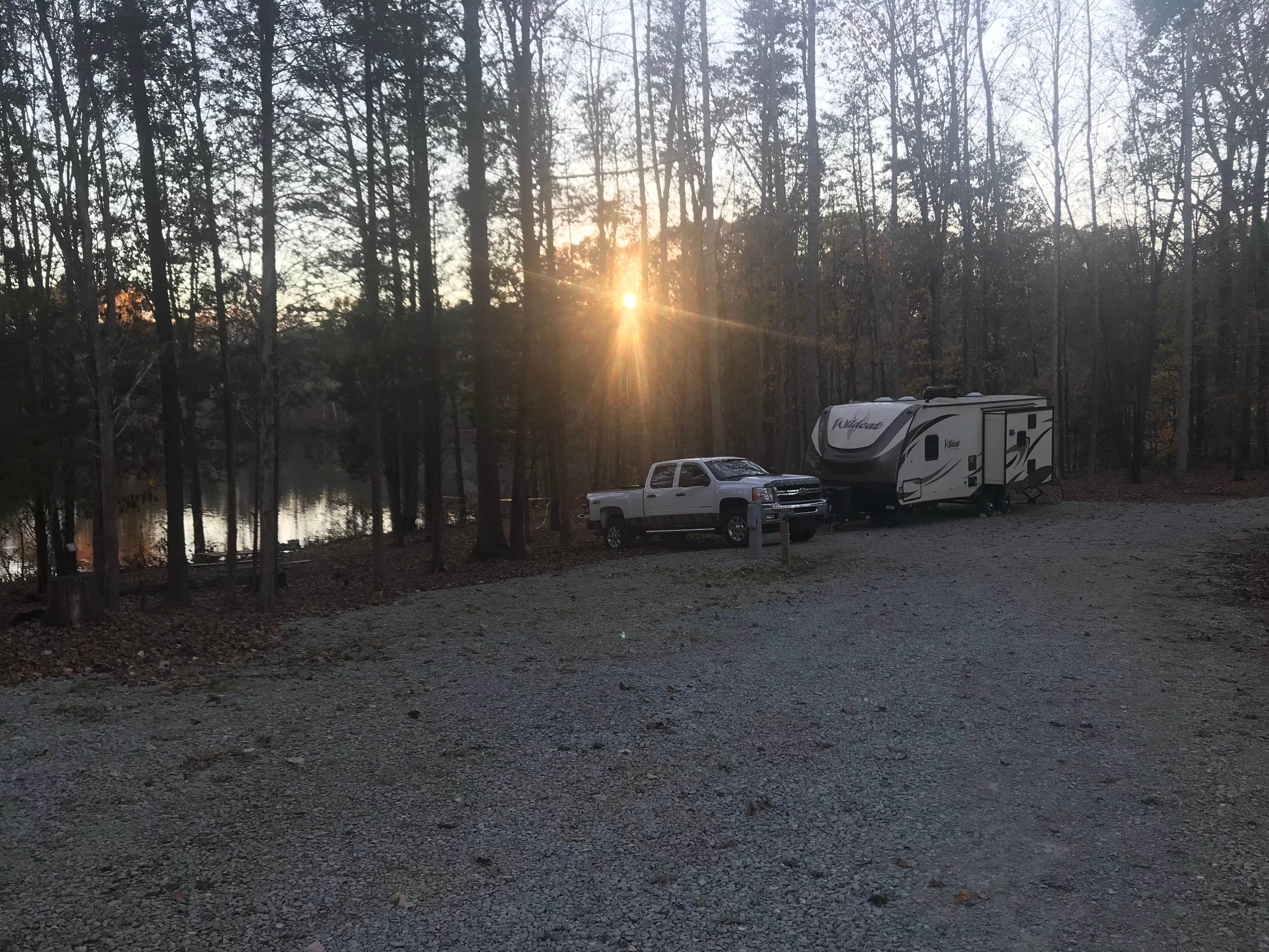 Camper-submitted photo at Mayo Lake Park near Rougemont, NC