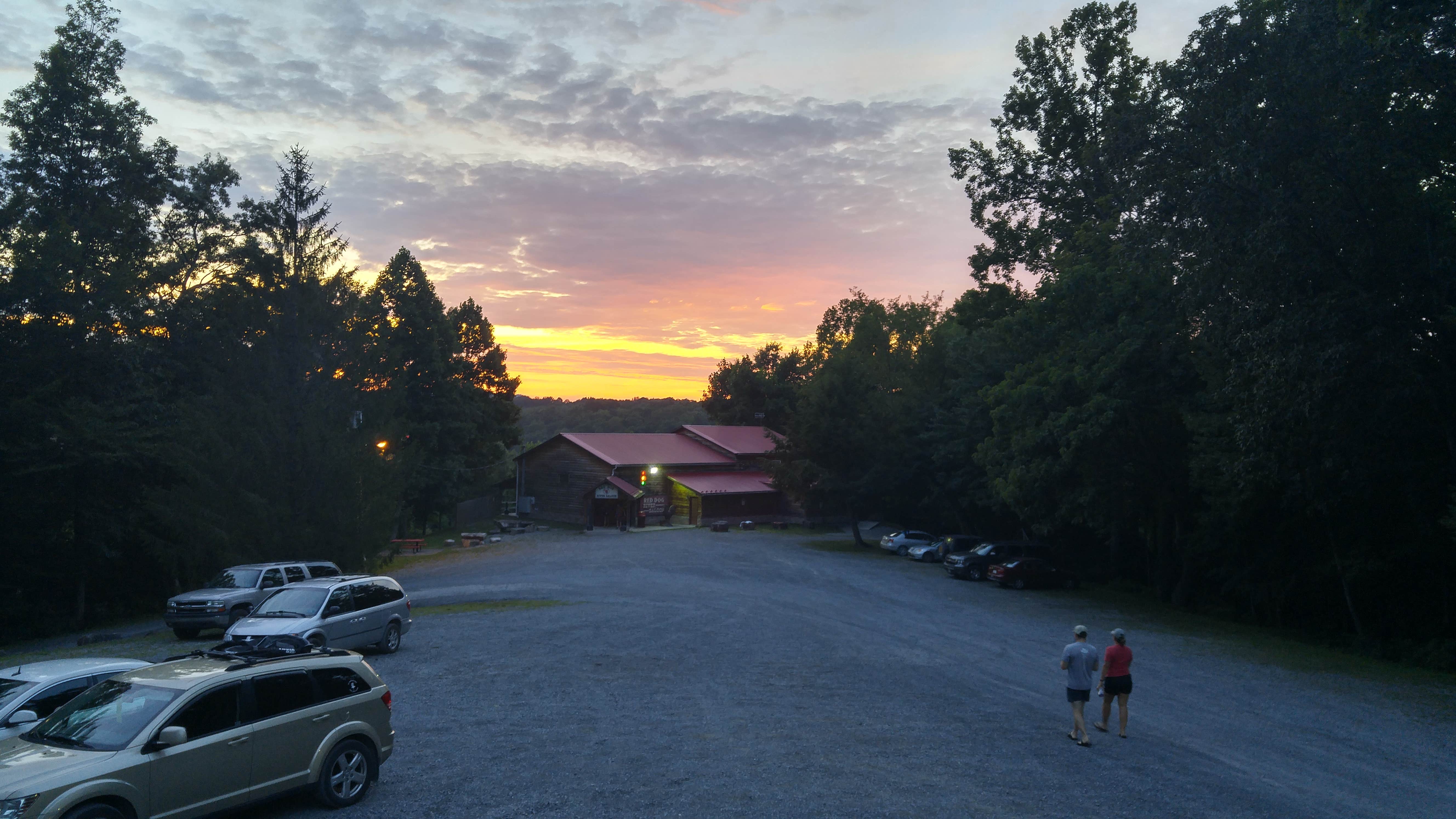 Camper-submitted photo at River Expeditions Campsites near Sandstone, WV