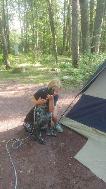 Becca U.'s photo at Hickory Run State Park Campground near Conyngham, PA