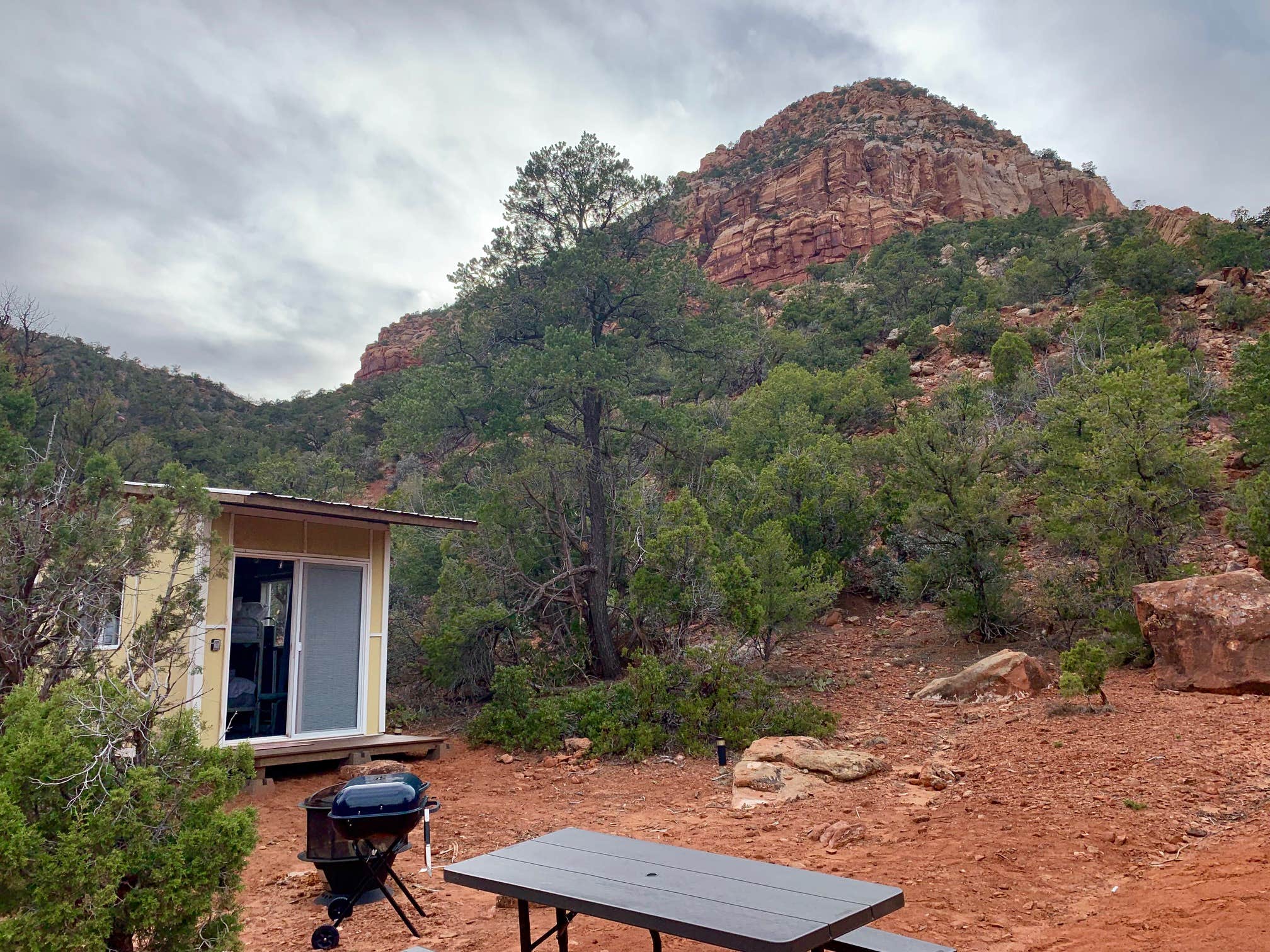 Camper submitted image from Water Canyon Cliffside Cabin L and L - 4