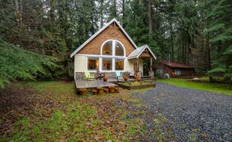 Dan G.'s photo of a cabin at Mt. Baker Lodging - Cabin #1 - Hot Tub, WiFi, BBQ, Pets Ok, Sleeps-8! in Washington