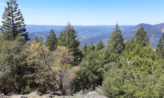 Camping near Sanhedrin Wilderness: Pine Mountain Lookout, Potter Valley, California
