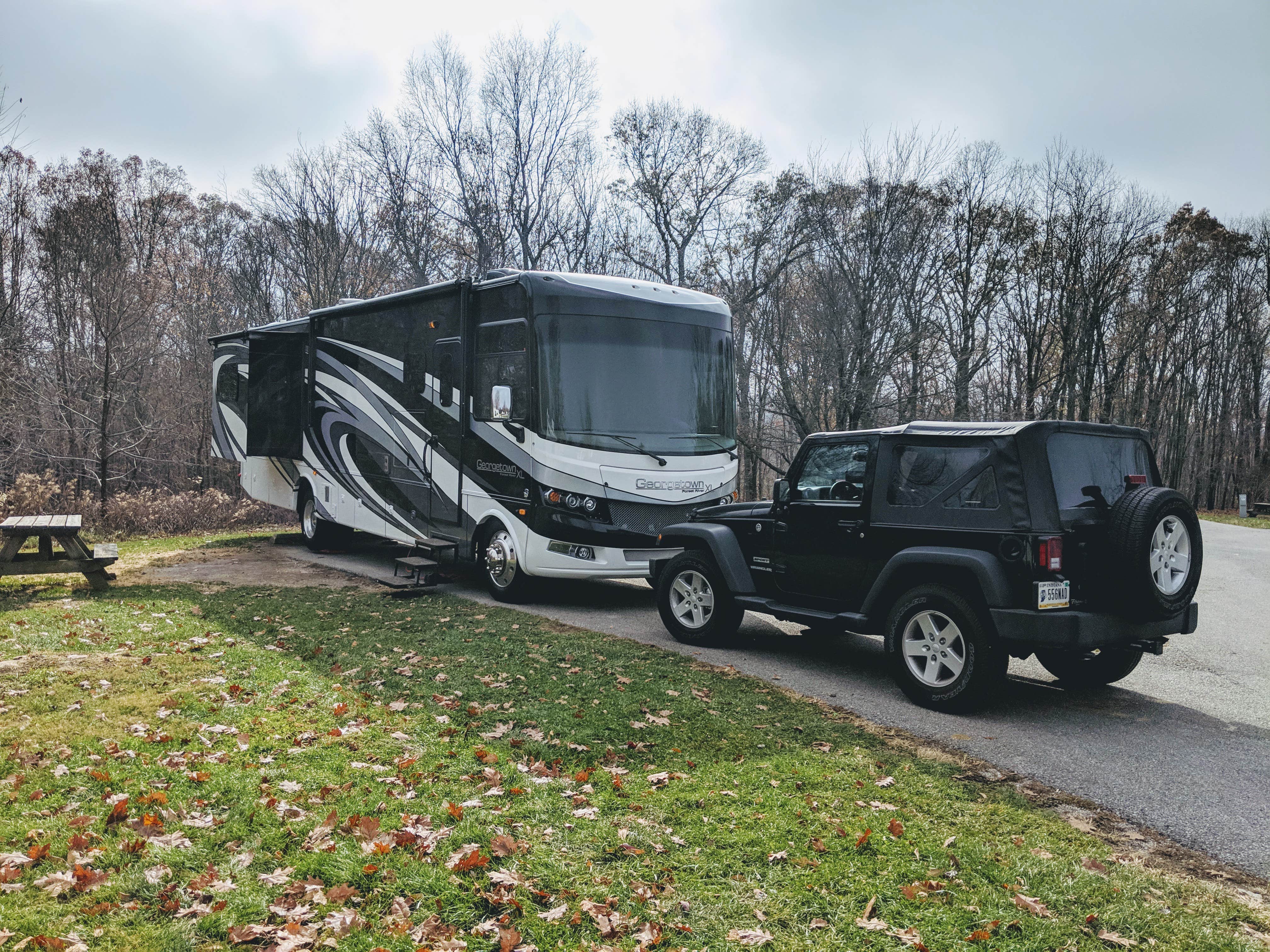 Stephen & Theresa B.'s photo of rv camping at Buffalo Ridge Campground — Brown County State Park near Heltonville, IN